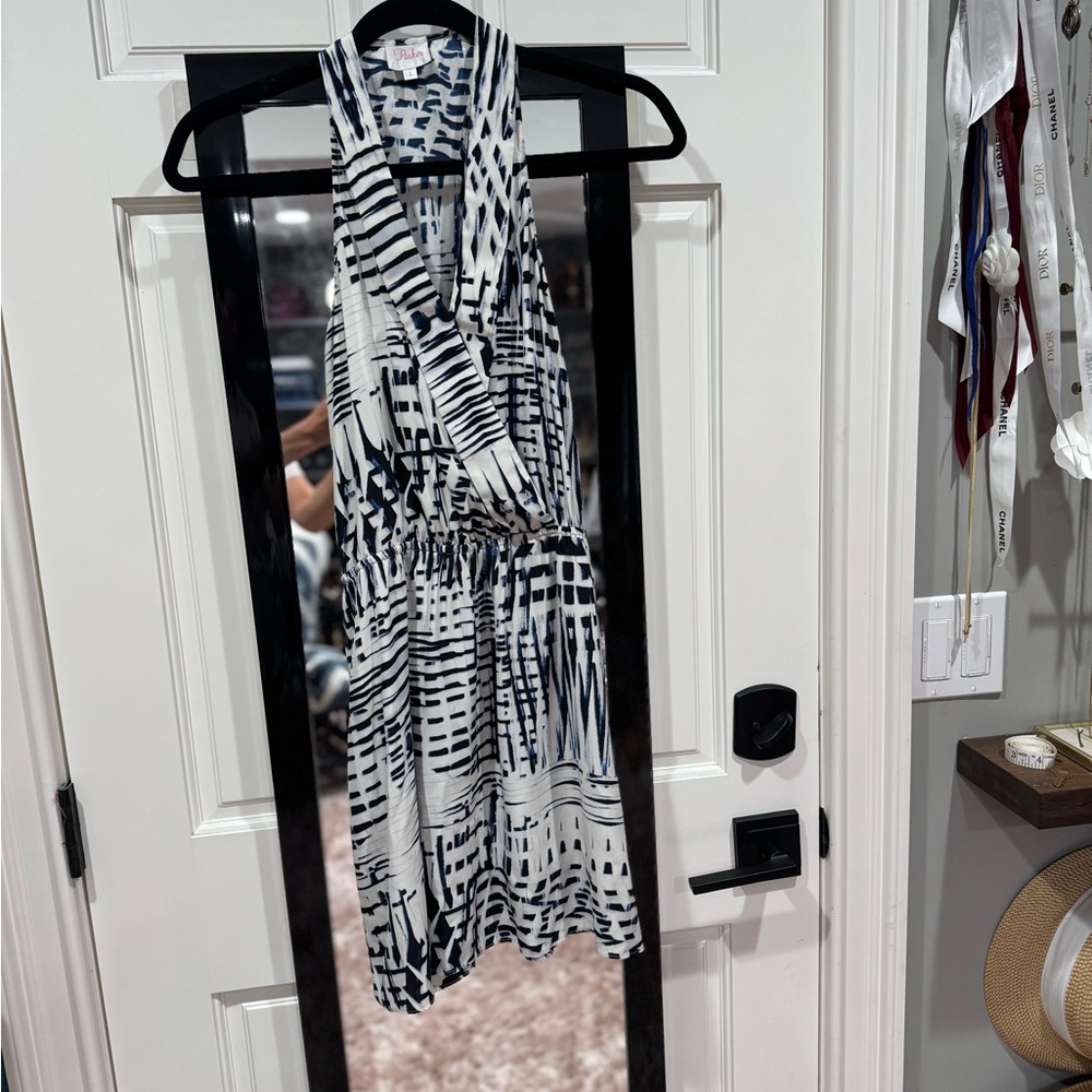 Parker halter top dress size small